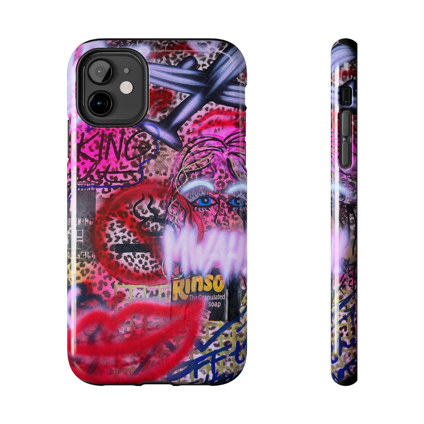 "taking flight" airbrush iPhone case