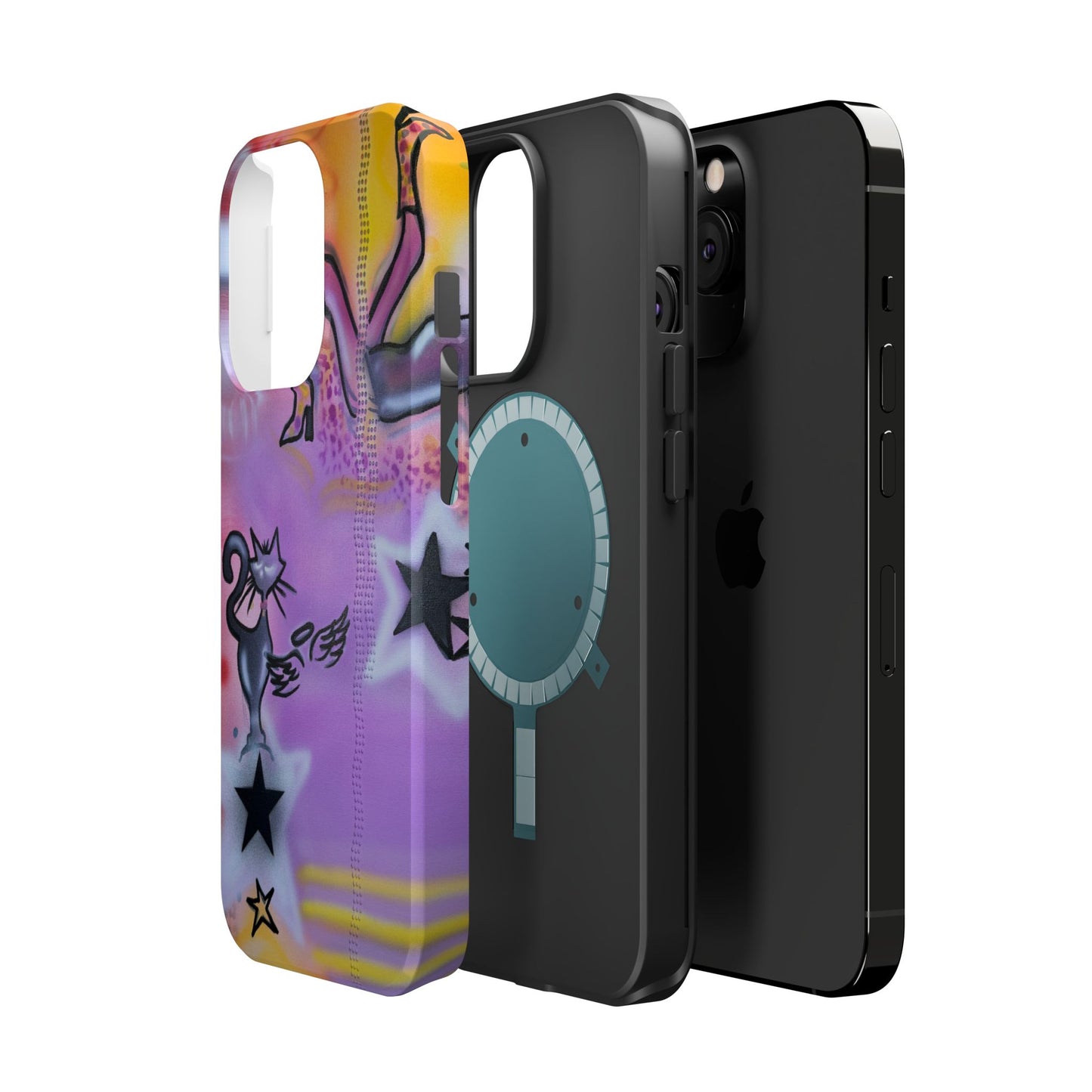 MagSafe @mayacain airbrush iPhone case
