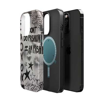 MagSafe "i am fashion" airbrush iPhone case
