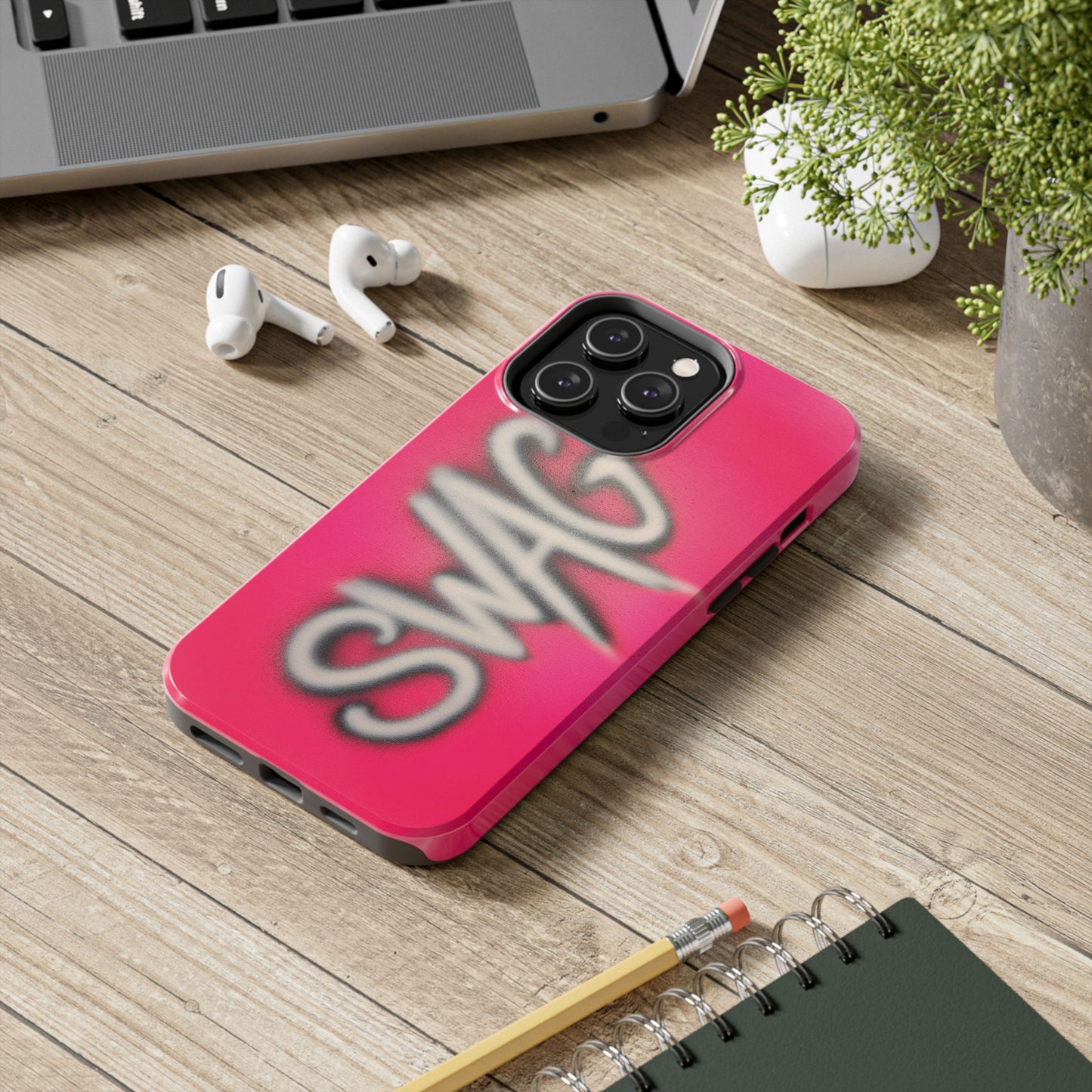 "SWAG" airbrush iPhone case