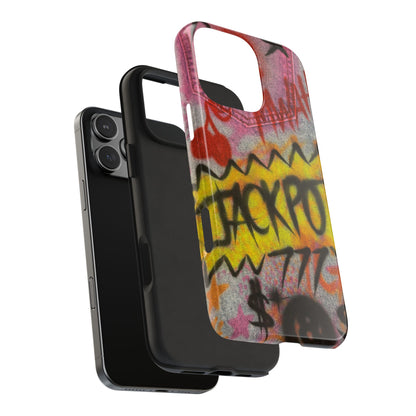 "jackpot!" airbrush iPhone case