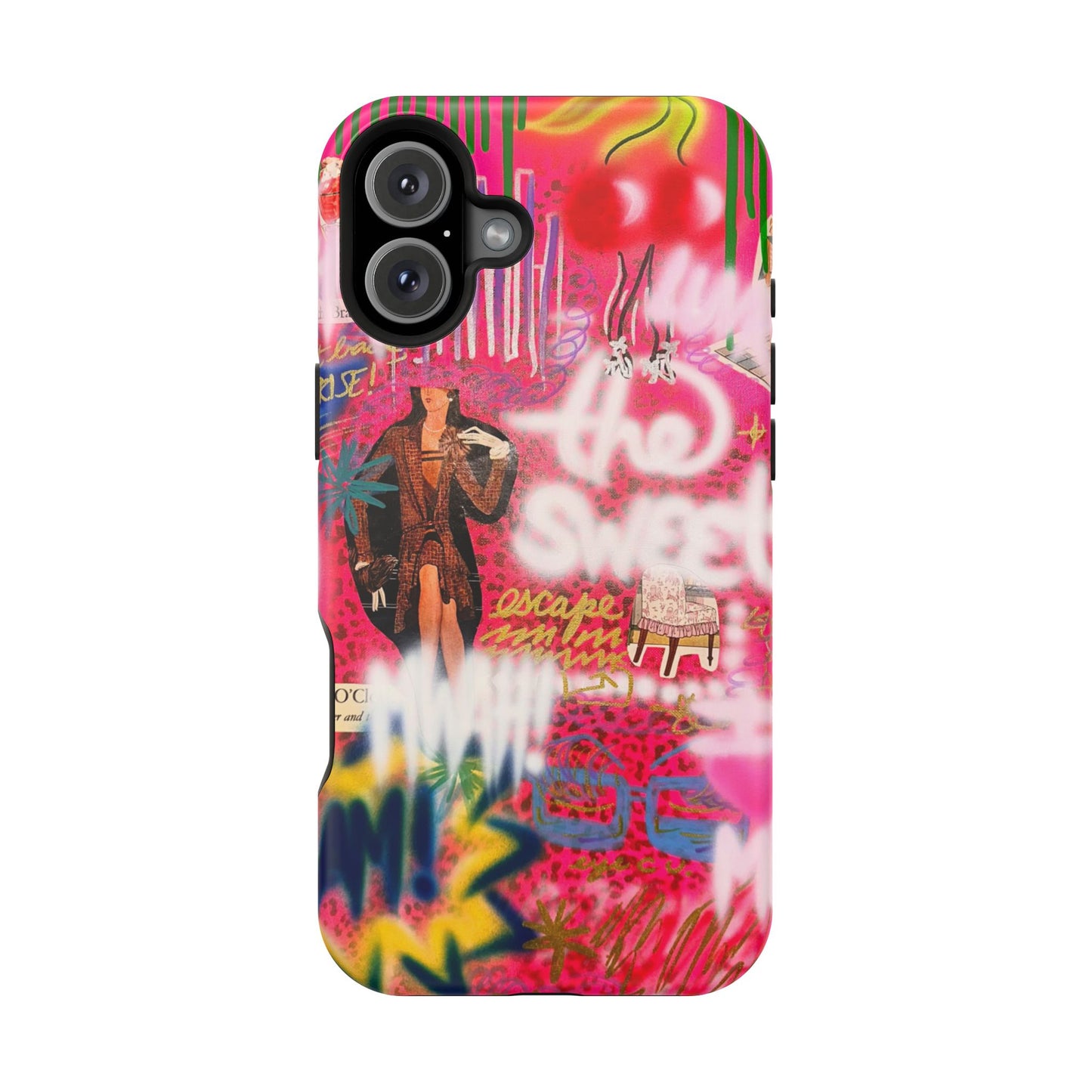 MagSafe "Sweet Escape" Airbrush iPhone Hülle
