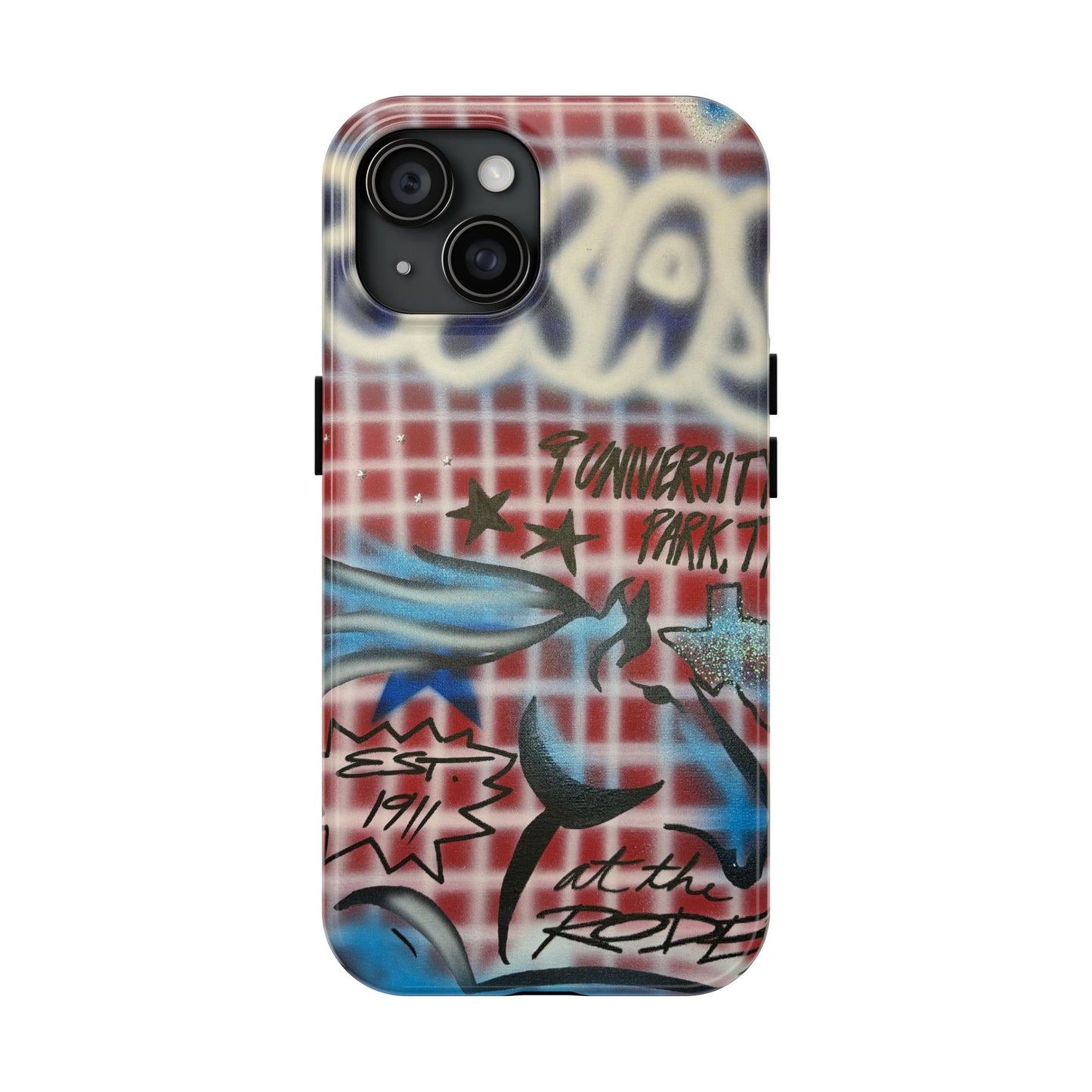 "texas" airbrush iPhone case