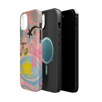 MagSafe "star energy" airbrush iPhone case