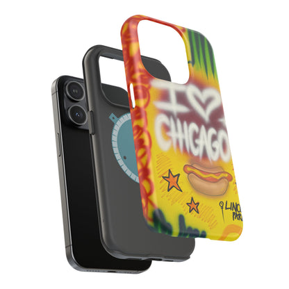 MagSafe "chicago" airbrush iPhone case