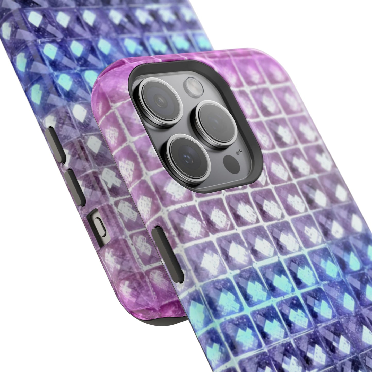 MagSafe "multicolor studs" airbrush iPhone case