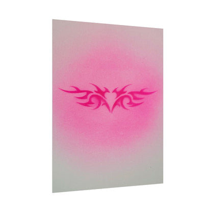 "trampstamp" airbrush rolled print