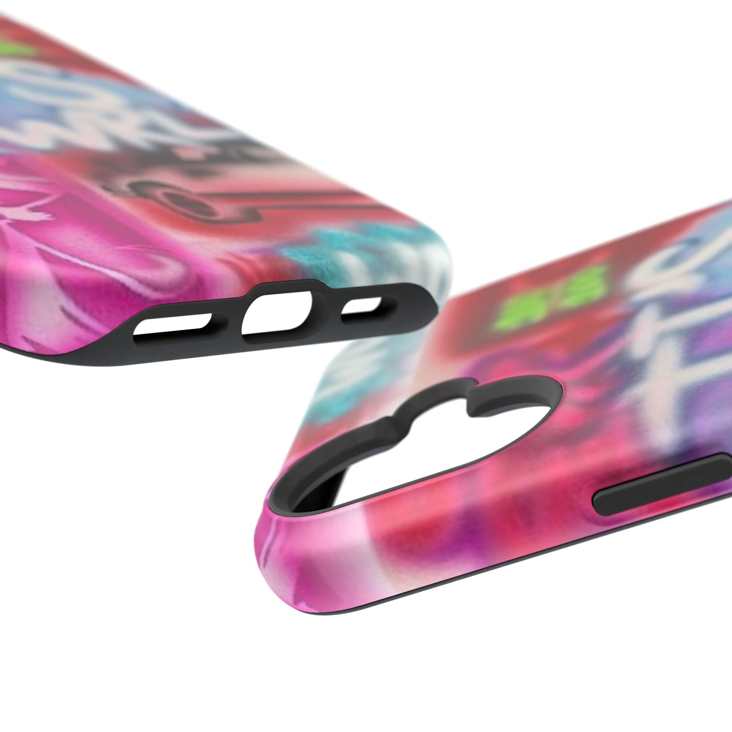 MagSafe „its ur WRLD“ Airbrush iPhone Hülle