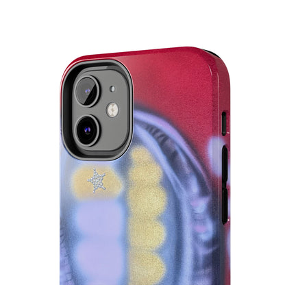 "bite me bling" airbrush iPhone case