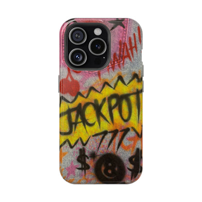 MagSafe "JACKPOT!" airbrush iPhone case