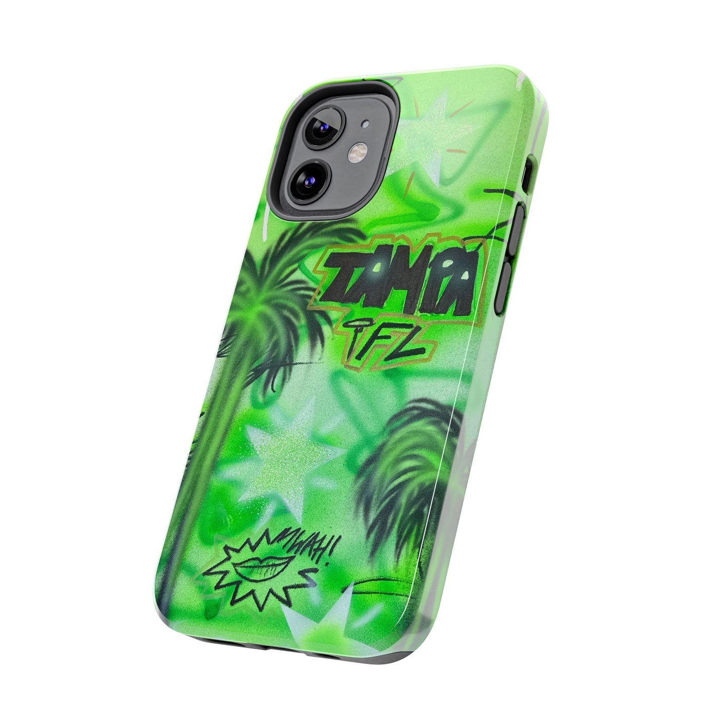"tampa, fl" airbrush iPhone case