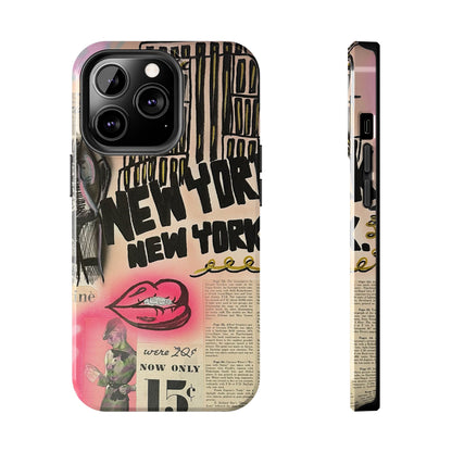 "new york, new york!" airbrush iPhone case