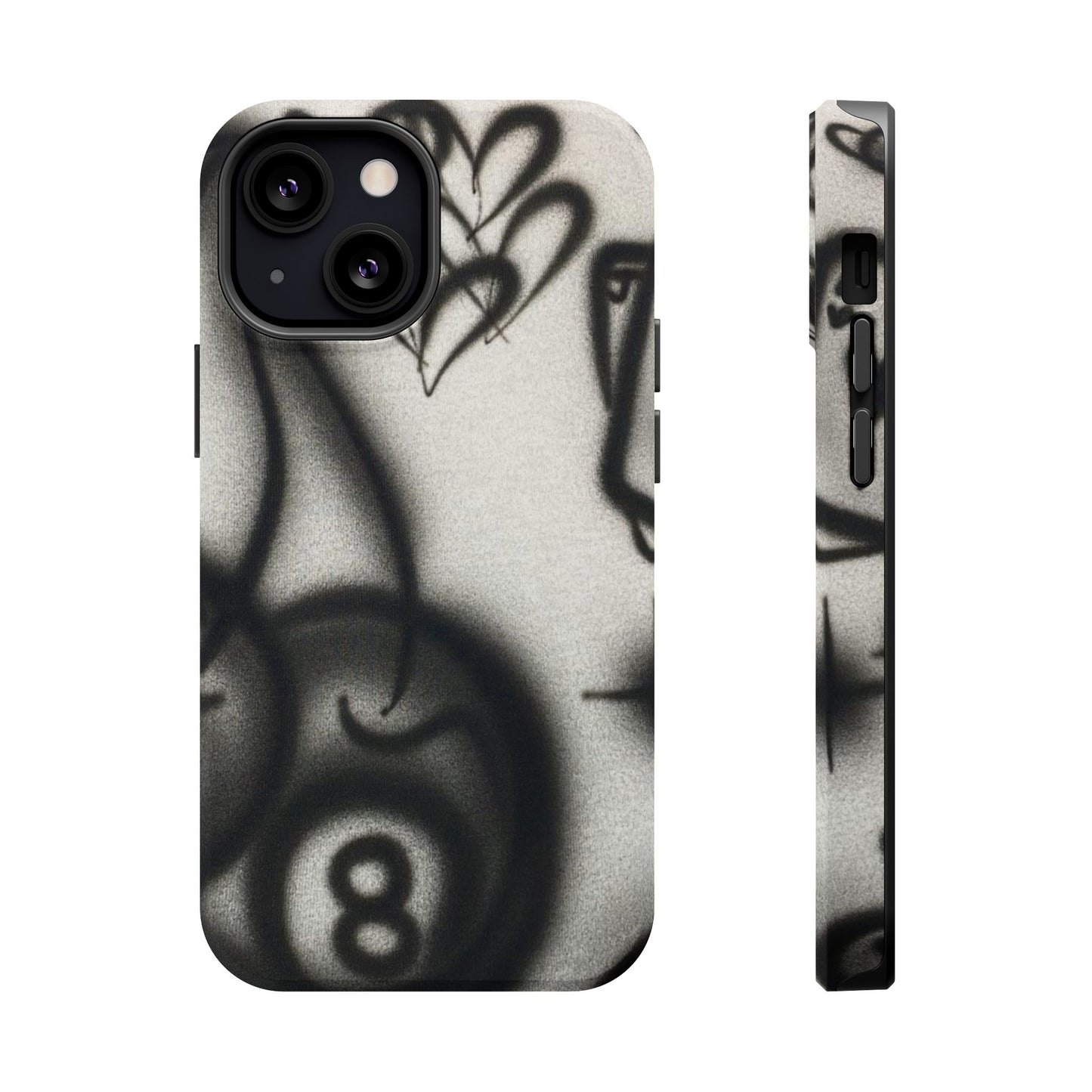 MagSafe "Hidden Ace" Airbrush iPhone Hülle