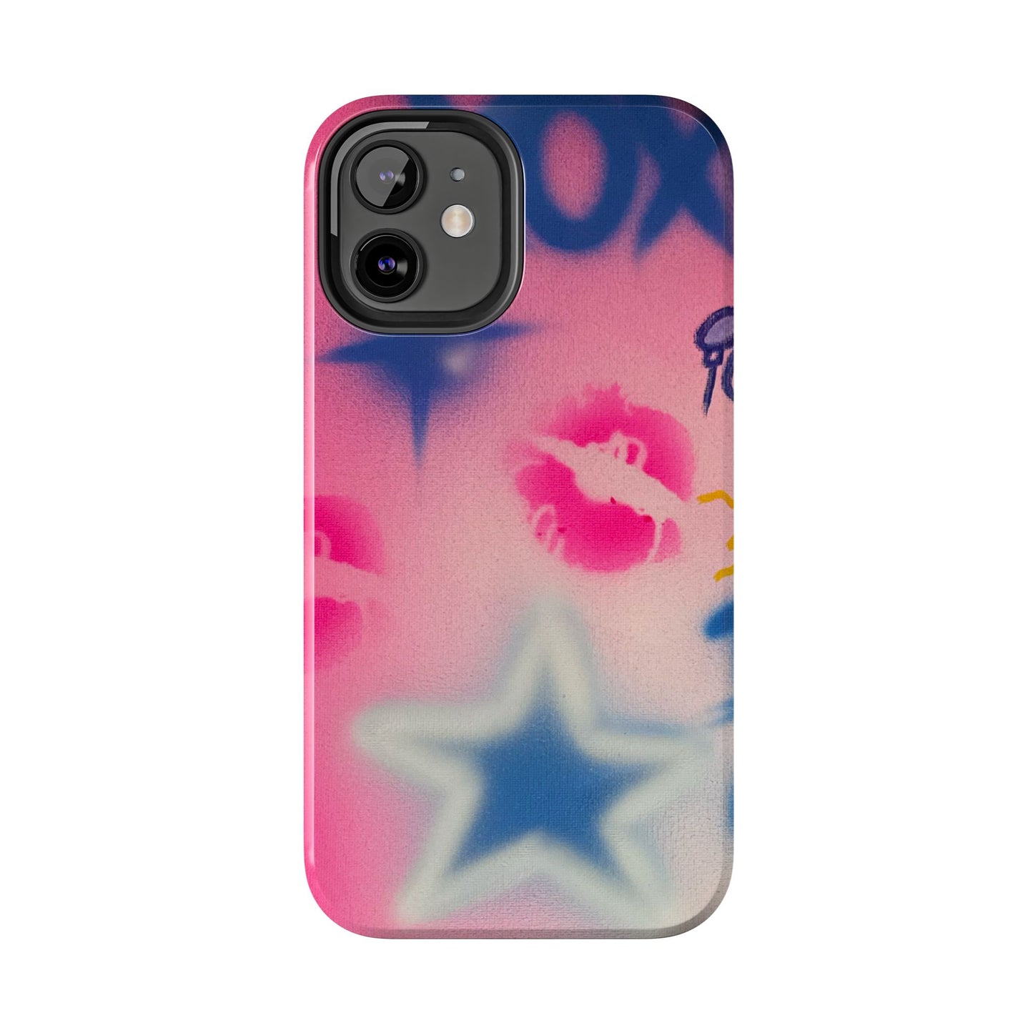 "star symbol" airbrush iPhone case