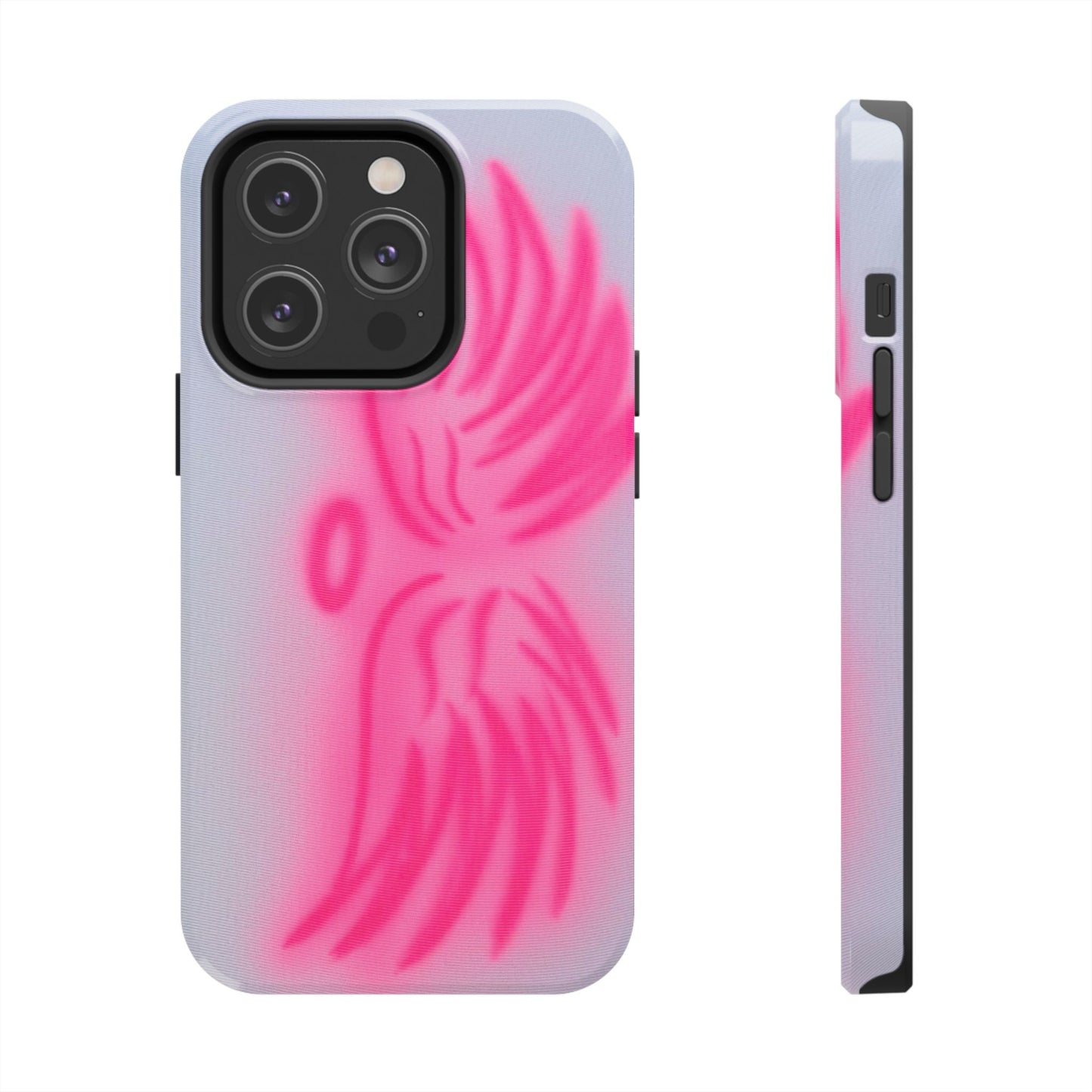 "angel wings" airbrush iPhone case
