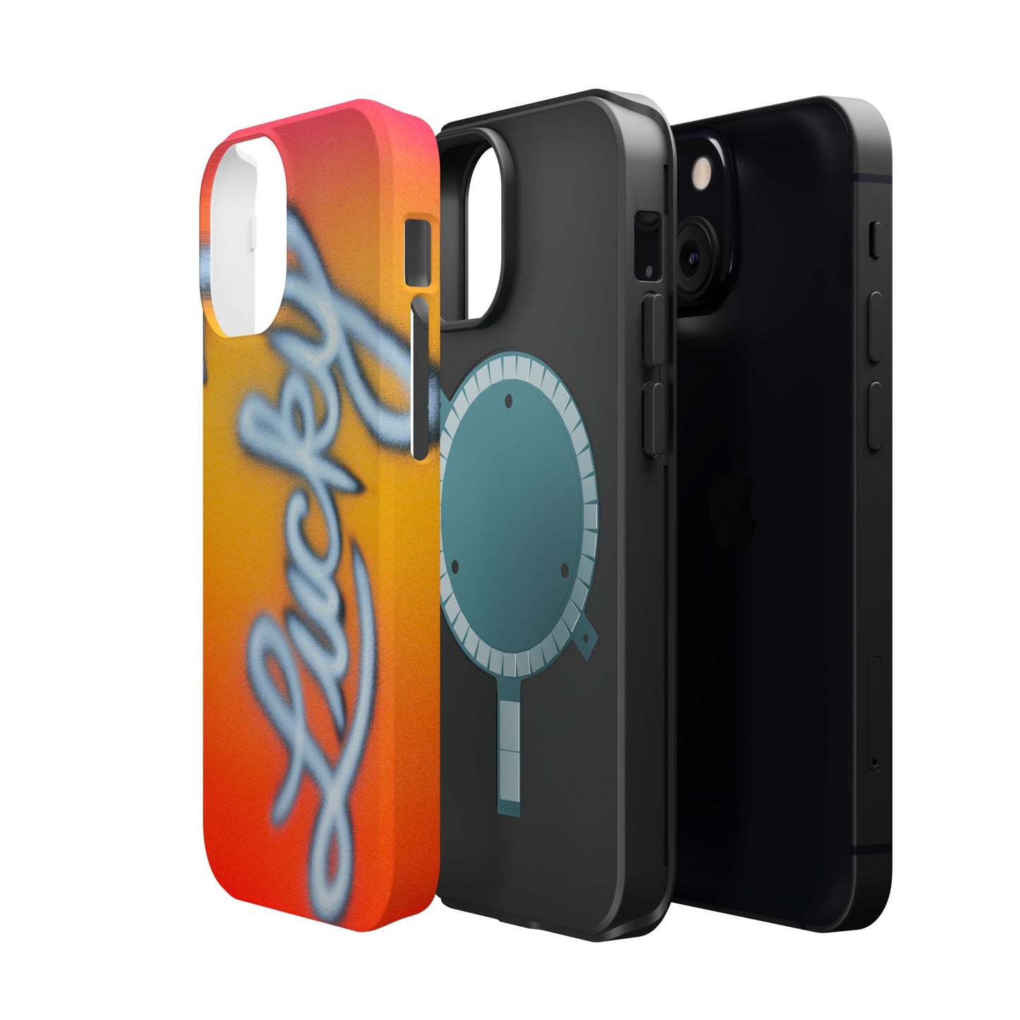 MagSafe "lucky" airbrush iPhone case