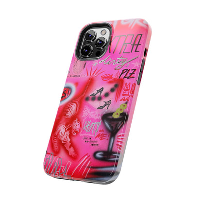 "extra dirty, plz!" airbrush iPhone case