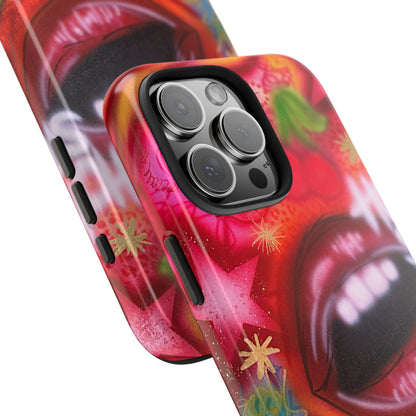 "hot stuff" airbrush iPhone case
