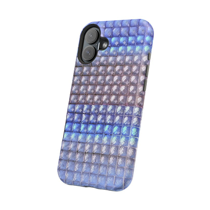 MagSafe "blue studs" airbrush iPhone case