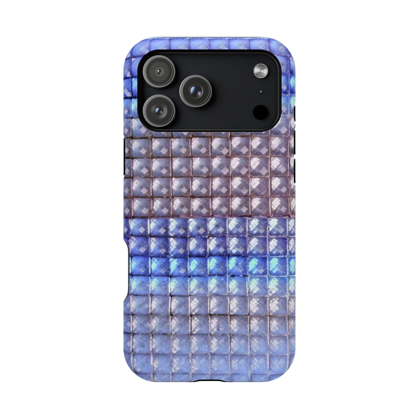 MagSafe "blue studs" airbrush iPhone case