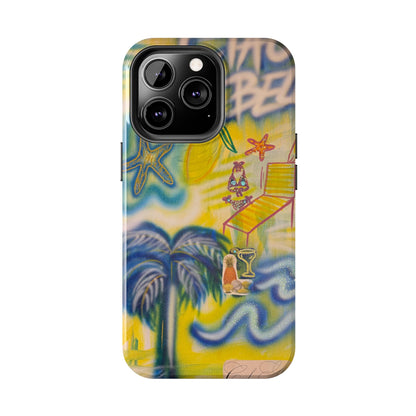 "ciao bella" airbrush iPhone case