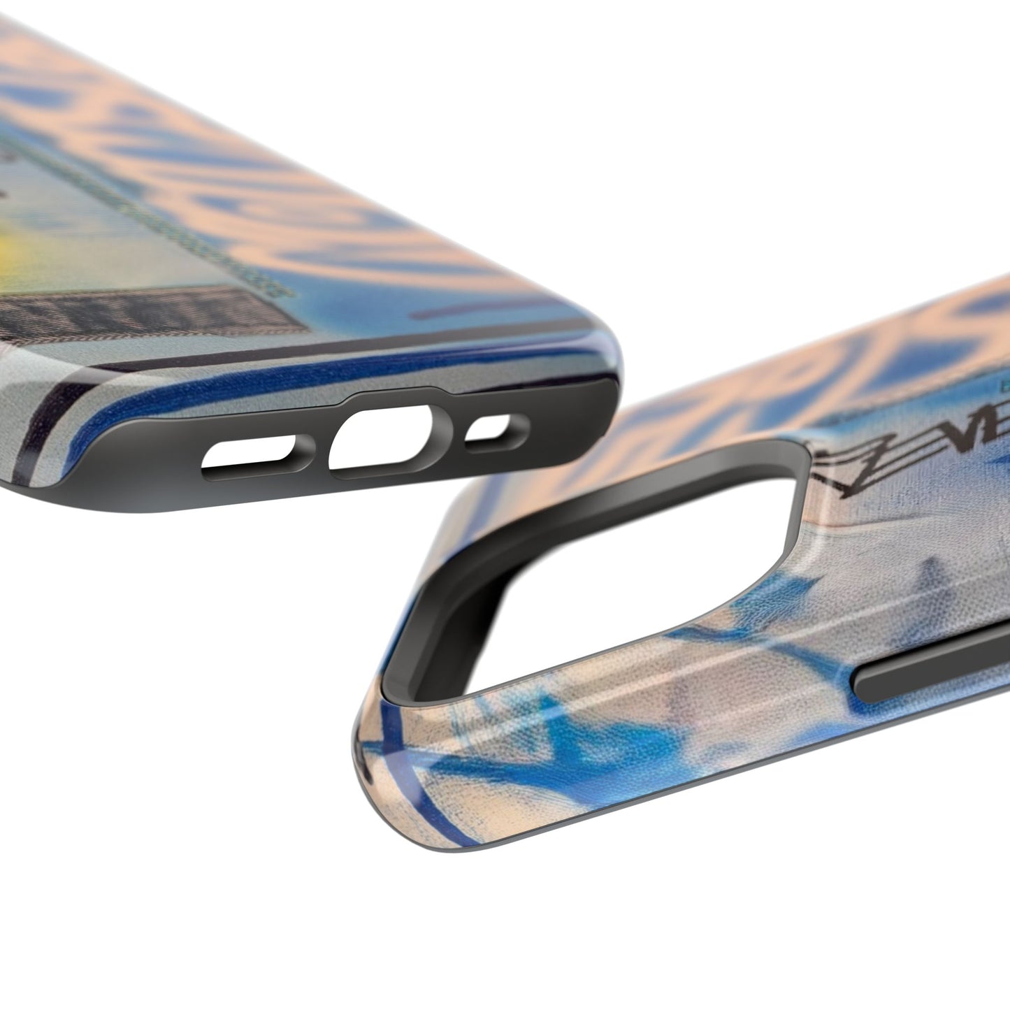 MagSafe "fashion forever" airbrush iPhone case