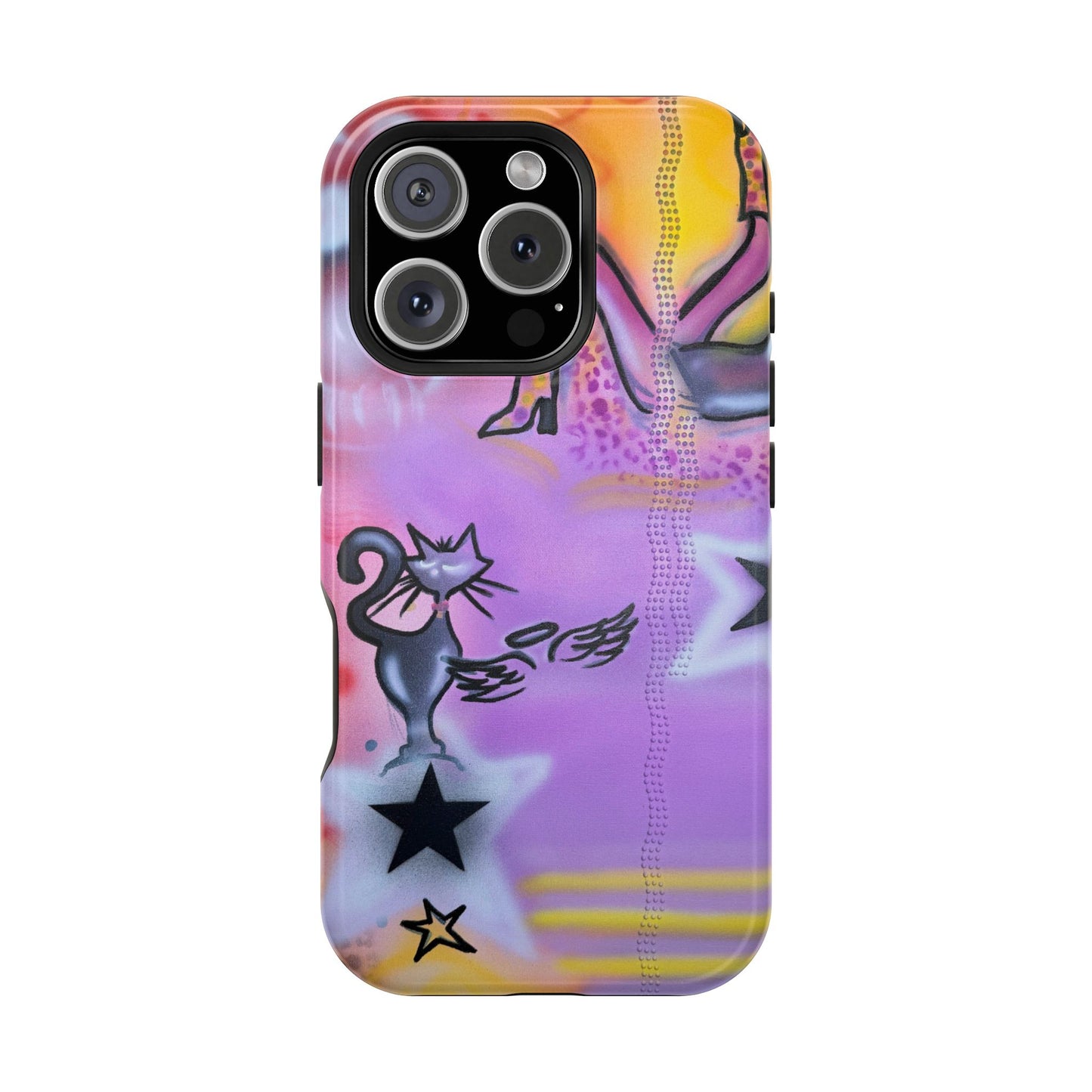MagSafe @mayacain airbrush iPhone case