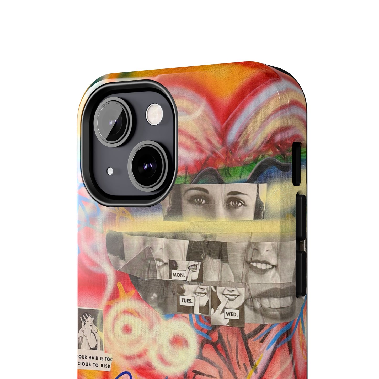 "get busy!" airbrush iPhone case