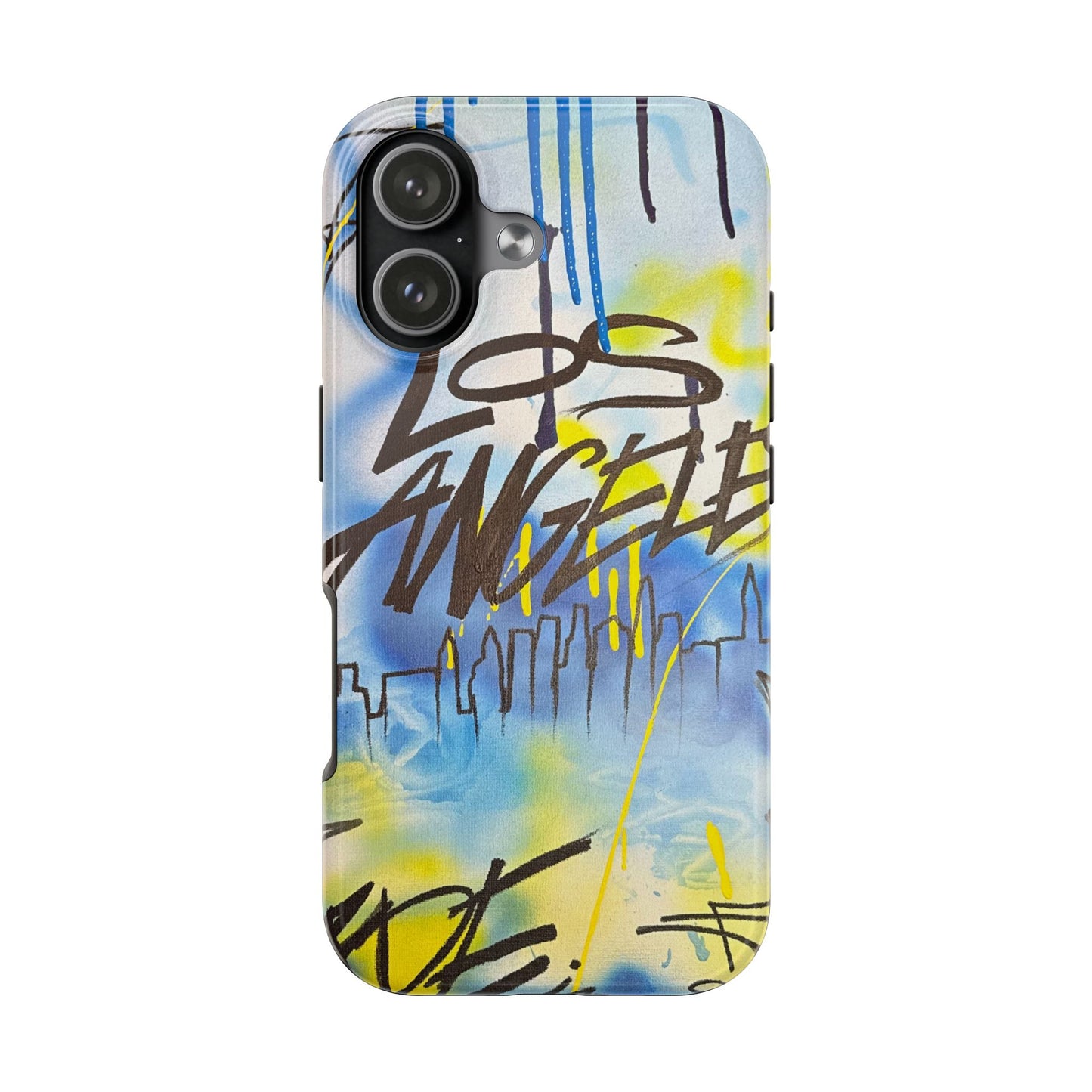 "los angeles" airbrush iPhone case