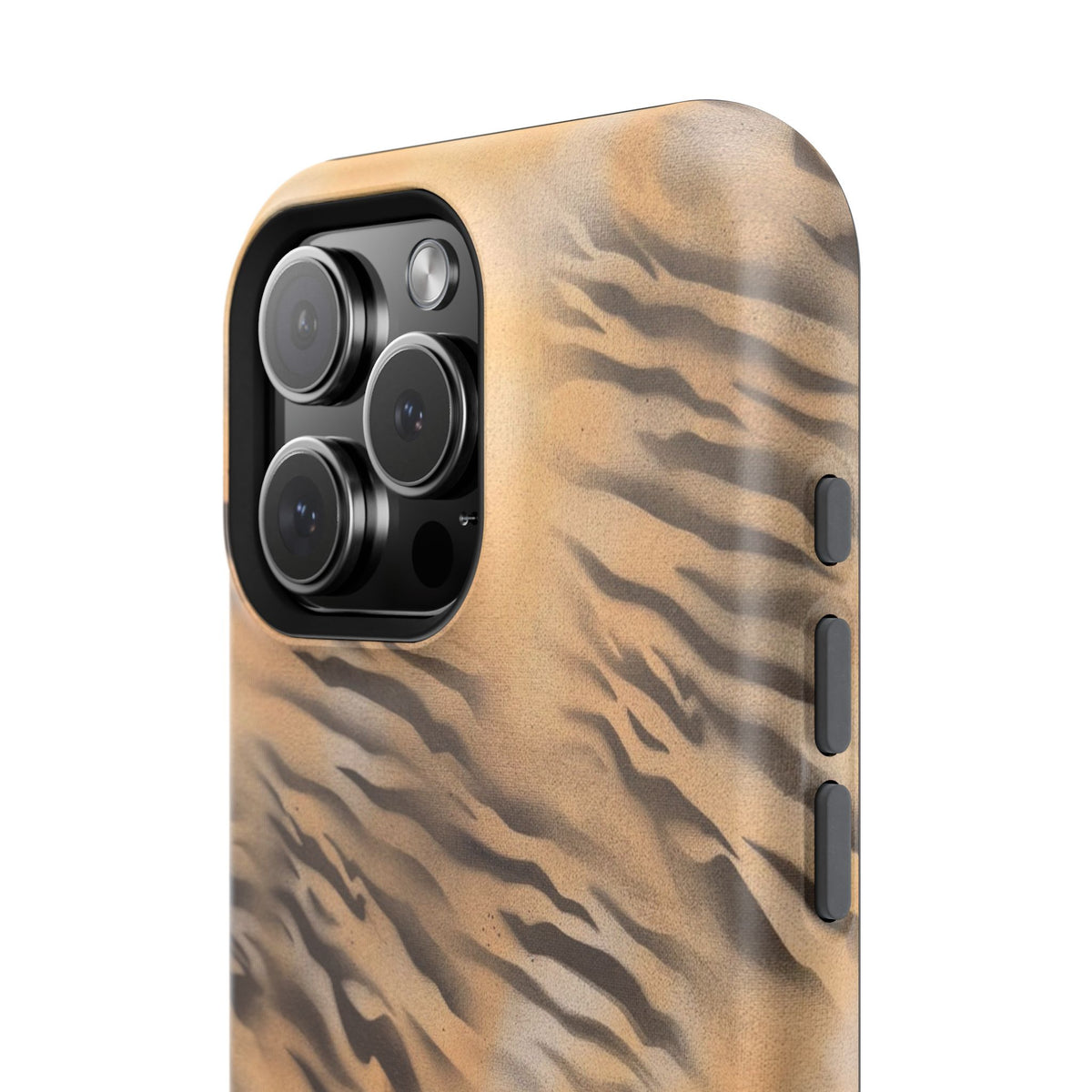 MagSafe "neutral tiger" airbrush iPhone case