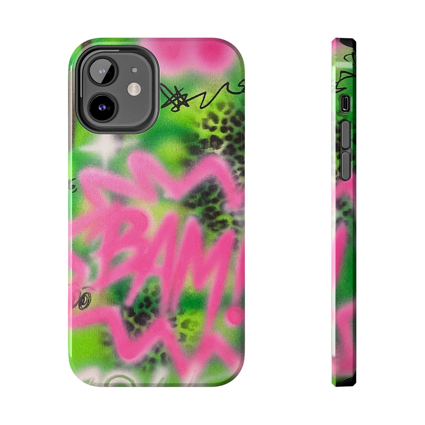 "BAM! pt. 2" airbrush iPhone case
