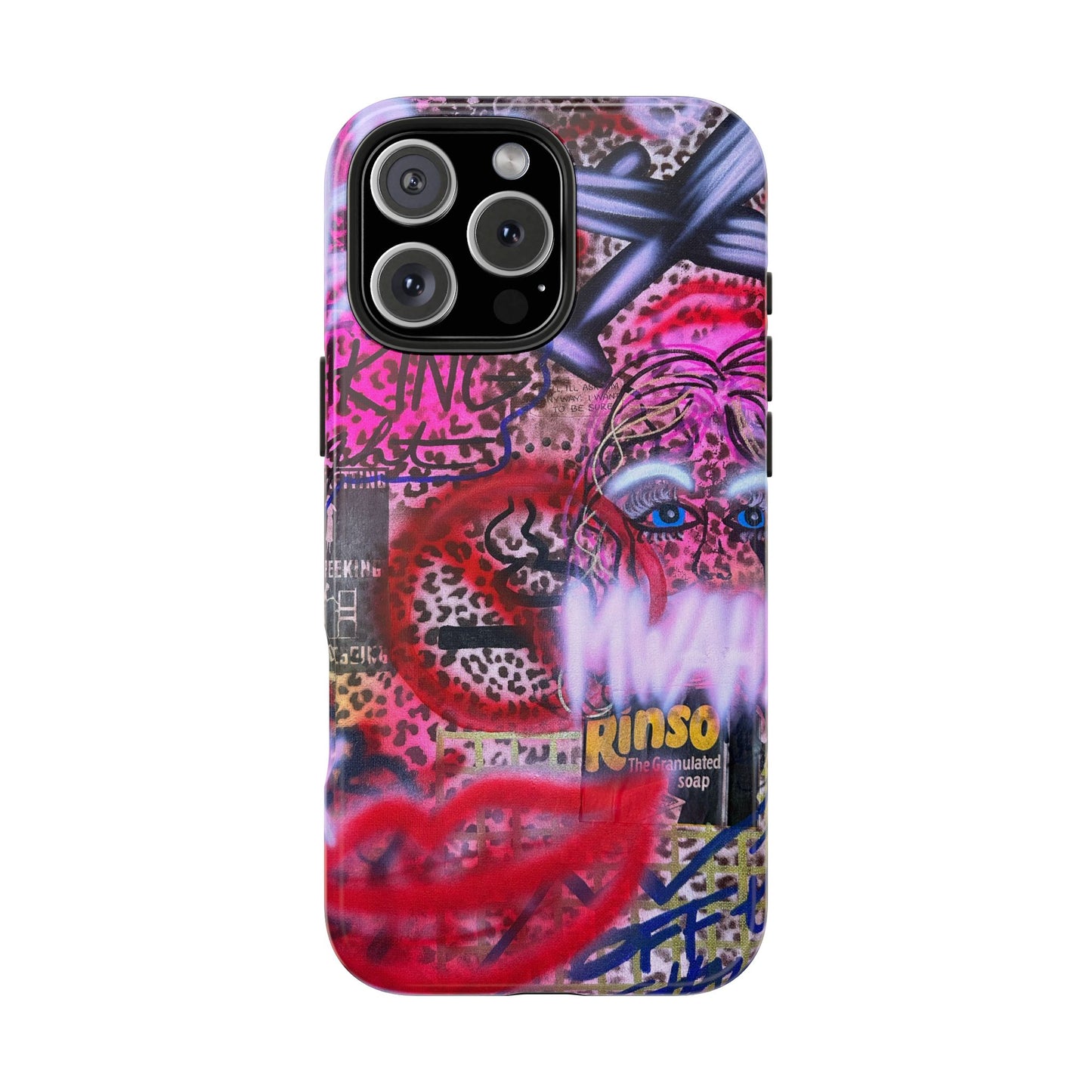 "taking flight" airbrush iPhone case