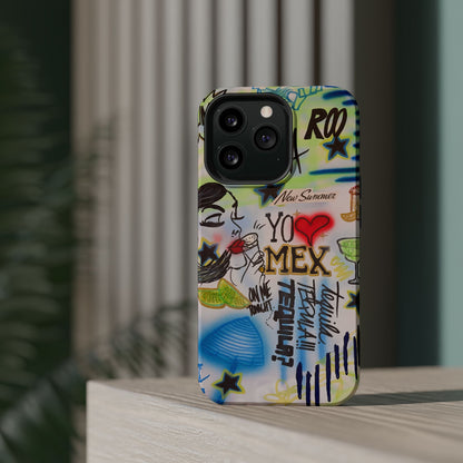 MagSafe "salted lime" airbrush iPhone case