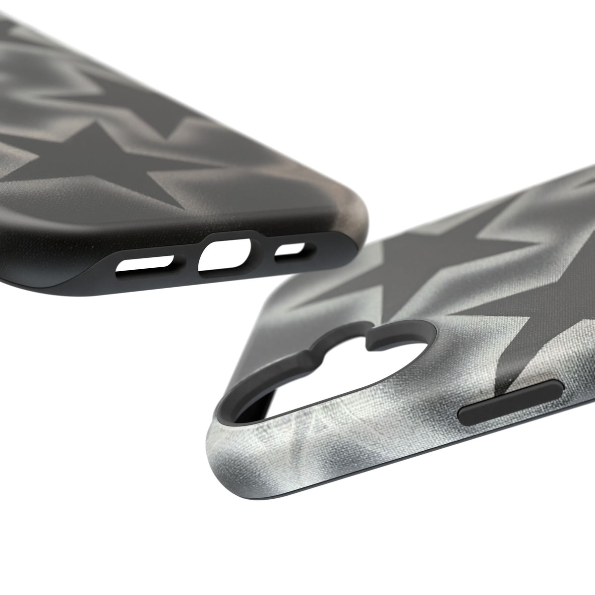 MagSafe "chrome stars" airbrush iPhone case