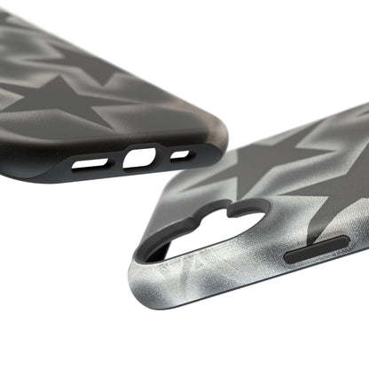 MagSafe "chrome stars" airbrush iPhone case