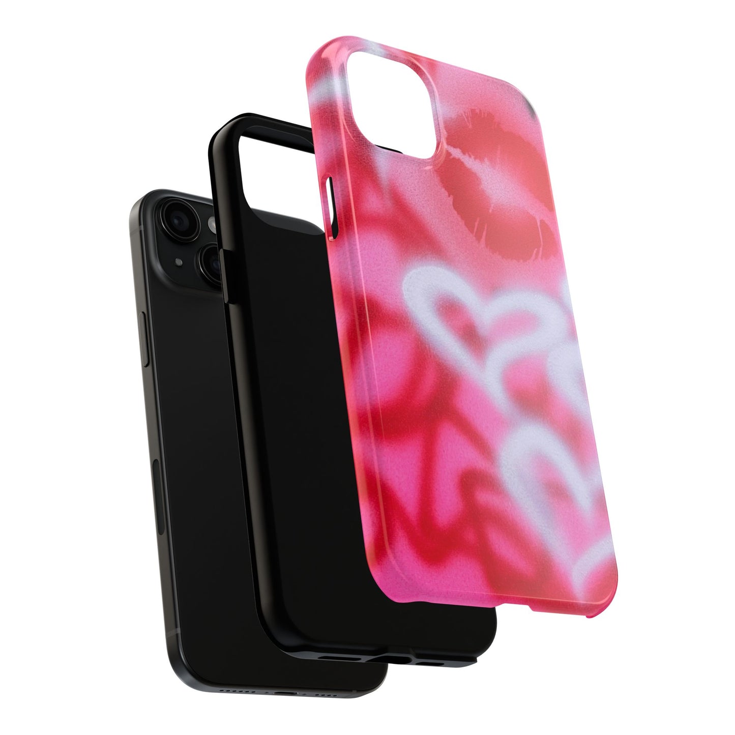 "romantic rush" airbrush iPhone case