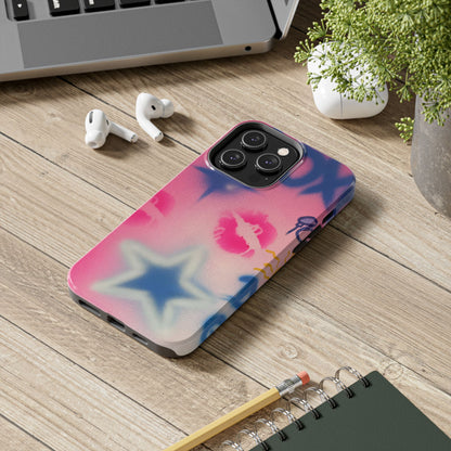 "star symbol" airbrush iPhone case