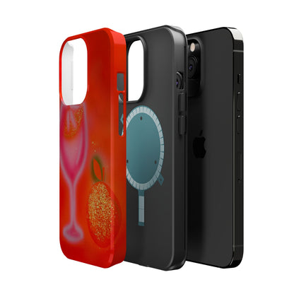 MagSafe "aperol spritz" airbrush iPhone case