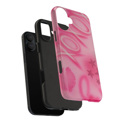 "perfectly pink" airbrush iPhone case