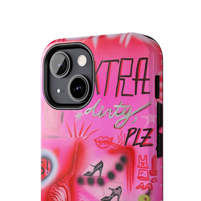 "extra dirty, plz!" airbrush iPhone case