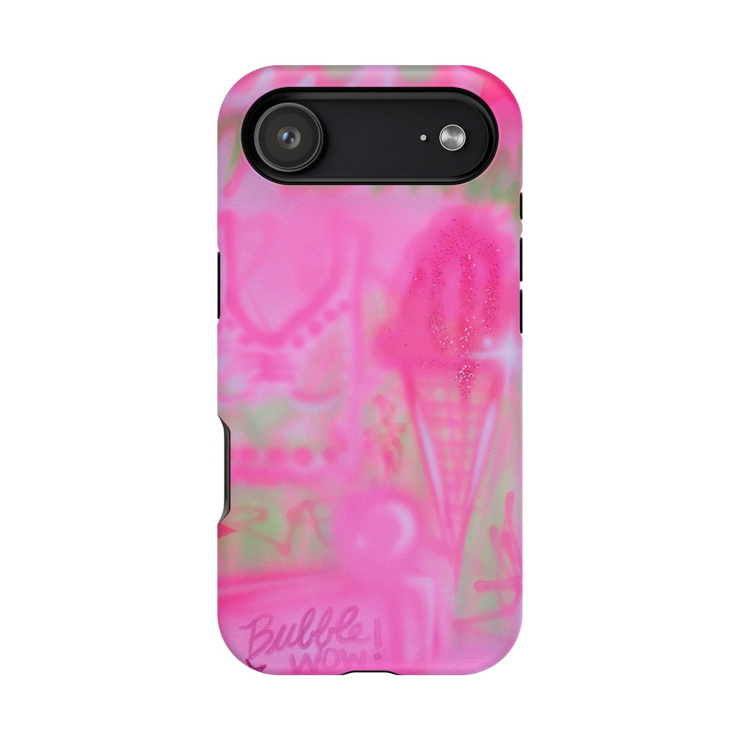 MagSafe "miami matcha" airbrush iPhone case