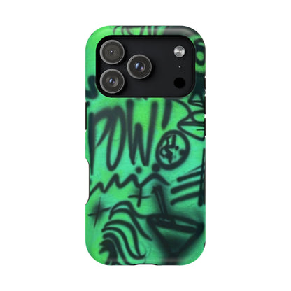 MagSafe "POW!" airbrush iPhone case