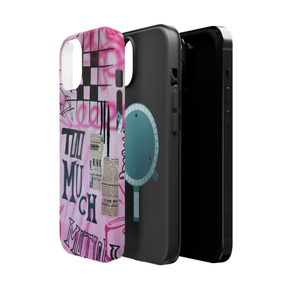 MagSafe "too much motion" airbrush iPhone case