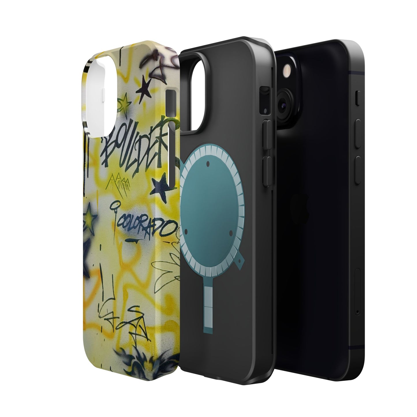 MagSafe "boulder" airbrush iPhone case