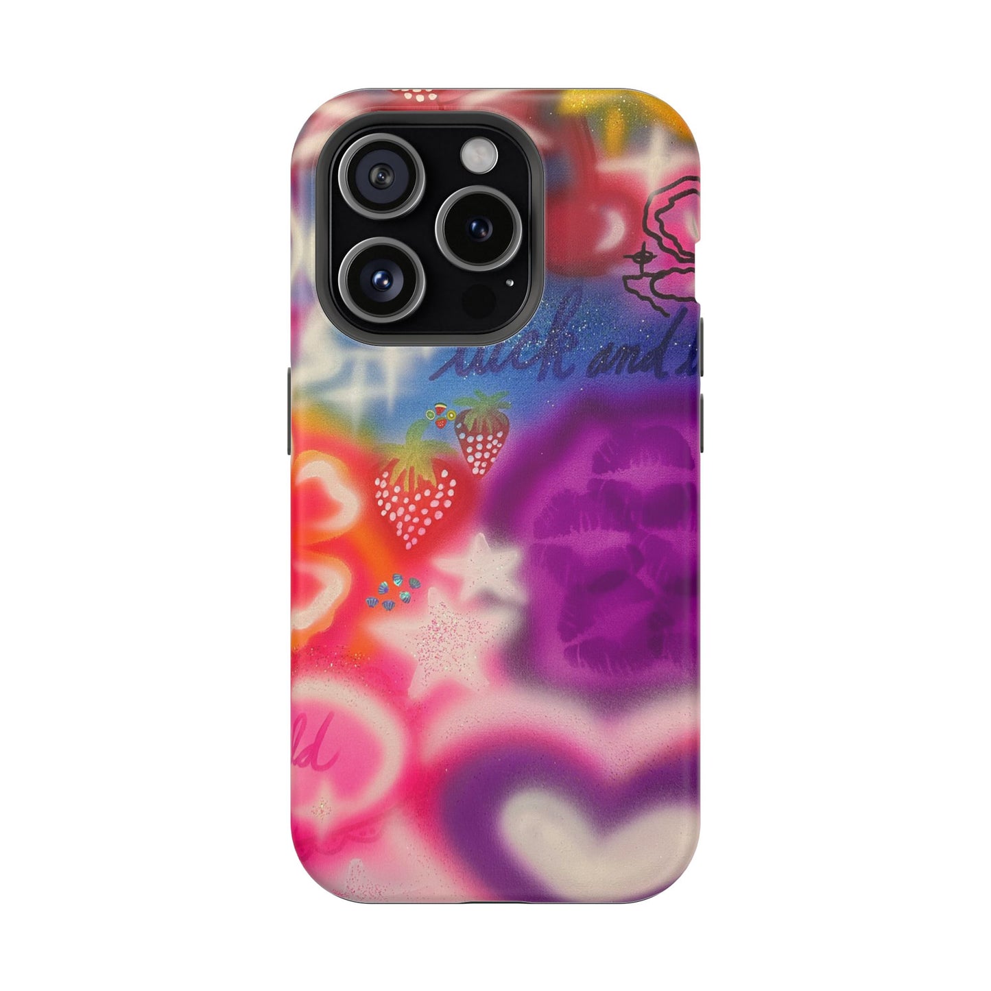 MagSafe „luck & luv pt. 2“ Airbrush iPhone Hülle