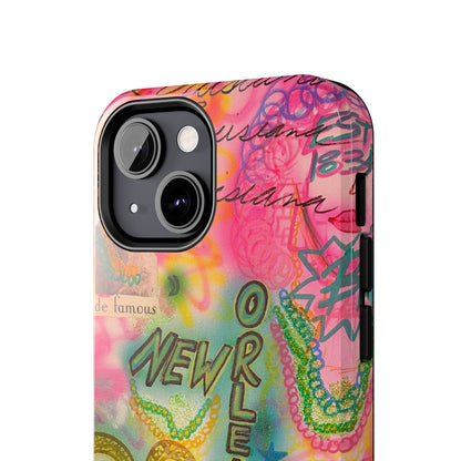 "new orleans, la" airbrush iPhone case