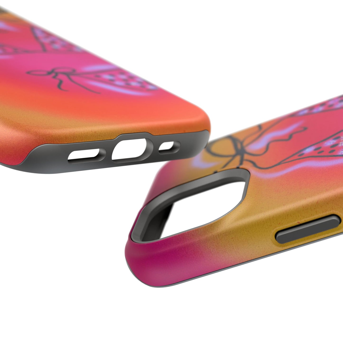 MagSafe "glitter bikini" airbrush iPhone case