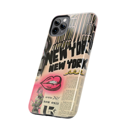 "new york, new york!" airbrush iPhone case
