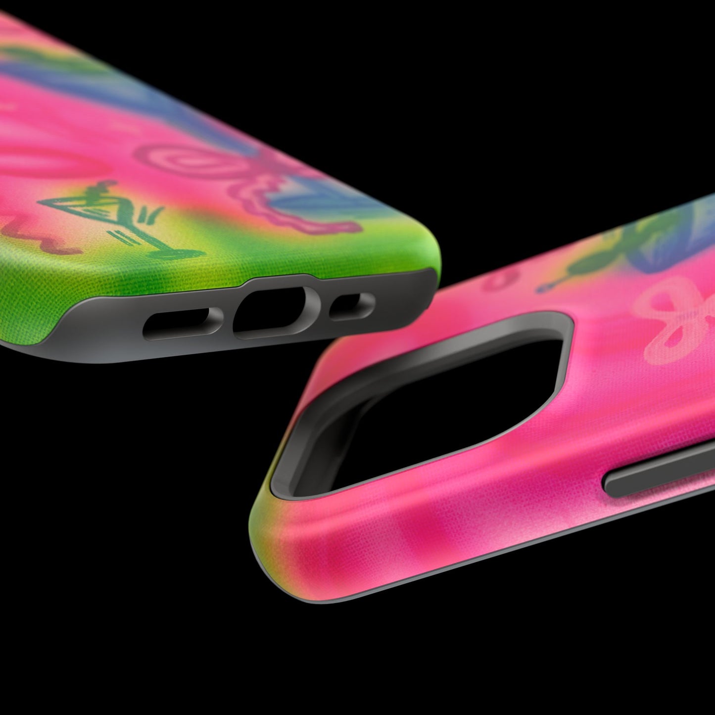 MagSafe „Bow Martini“ Airbrush-iPhone-Hülle