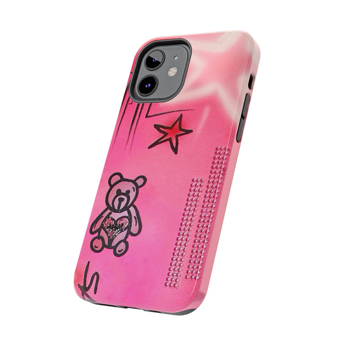 "teddy bear" airbrush iPhone case